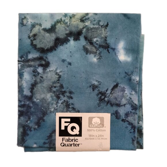 Cotton Fabric Quarters Lot of Five 18" X 21" Batik & Bandana NWT Quilting Sewing - Picture 5 of 7